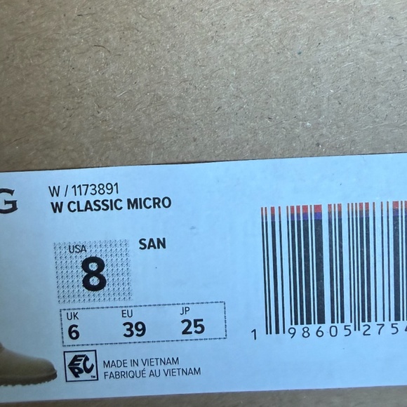 UGG WOMEN'S CLASSIC MICRO (SAND) - Picture 3 of 3
